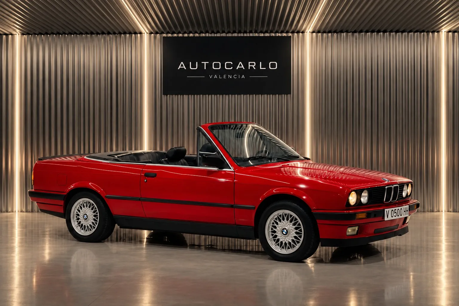 BMW Serie 3 Cabrio rojo vendido a un cliente
