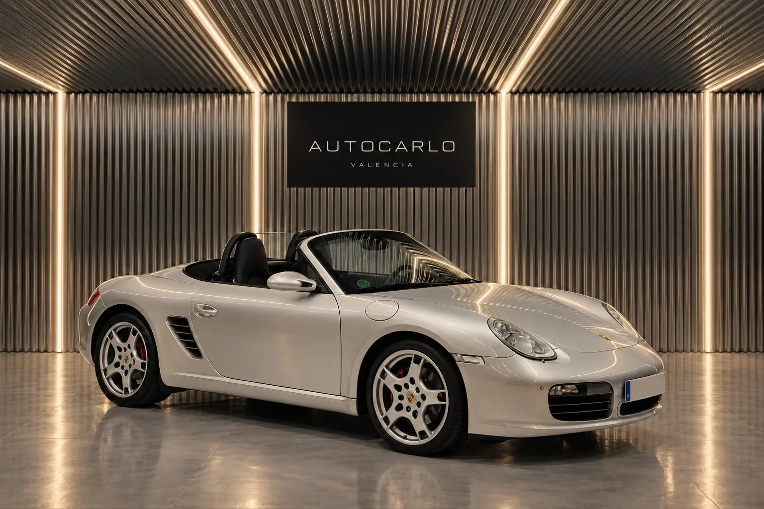 Porsche Boxster blanco vendido a un cliente