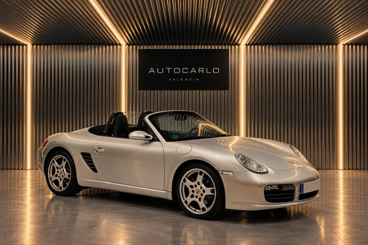 Porsche Boxster blanco vendido a un cliente